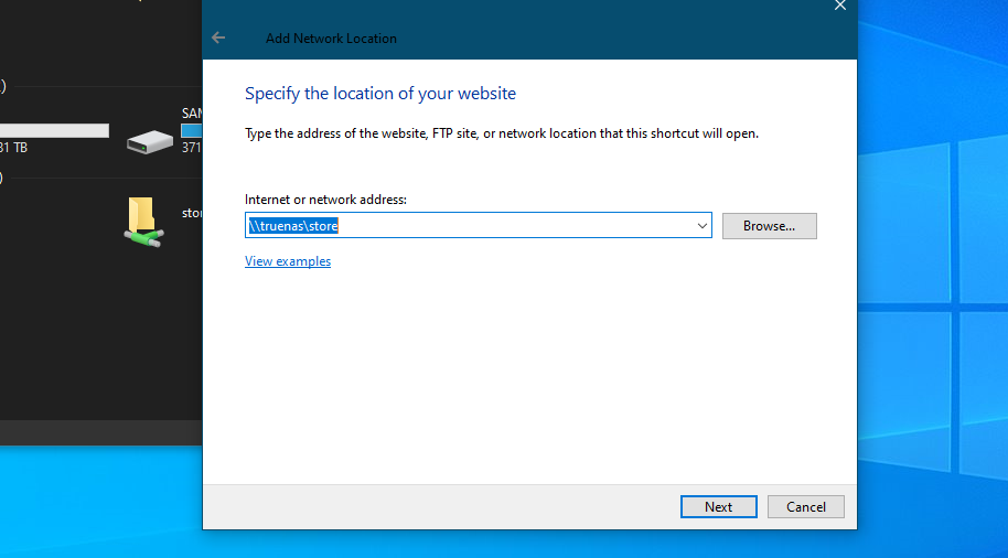 selecting the network path for smb