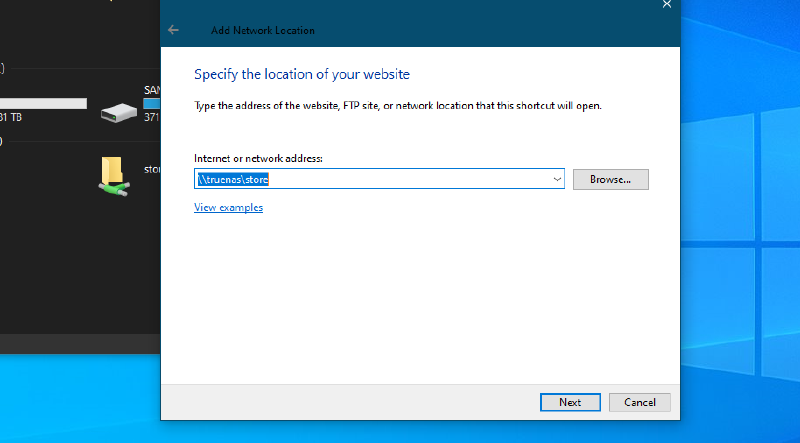 selecting the network path for smb